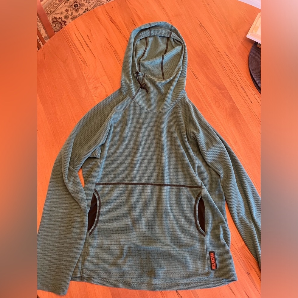 Melanzana Men’s Micro Grid Hoodie Size M